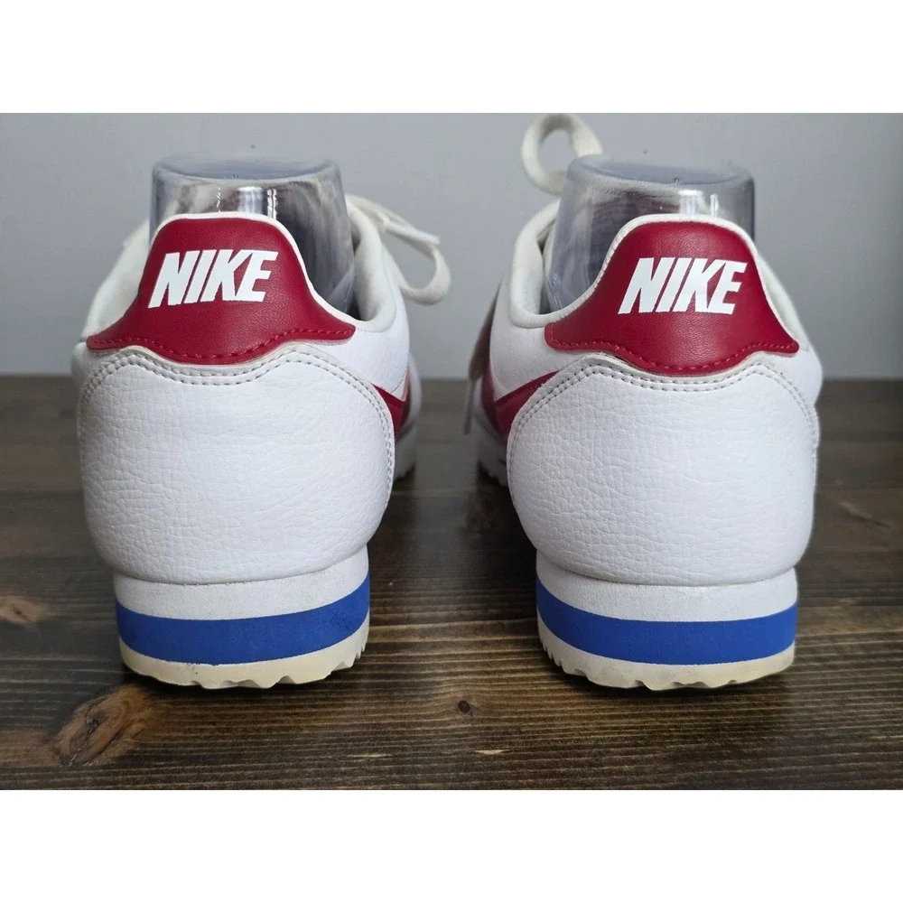 Nike Cortez Forrest Gump Men's‎ Shoes Size 11 White Red Sneakers 749571-154